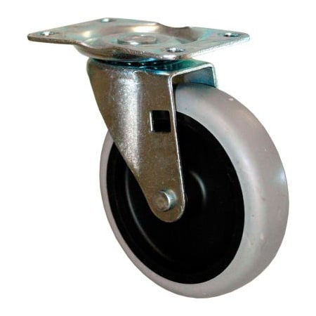 Specialmade Goods And Services Rubbermaid 4in Swivel Plate Caster with Hardware for Standard Duty Tilt Trucks FG1011L20000